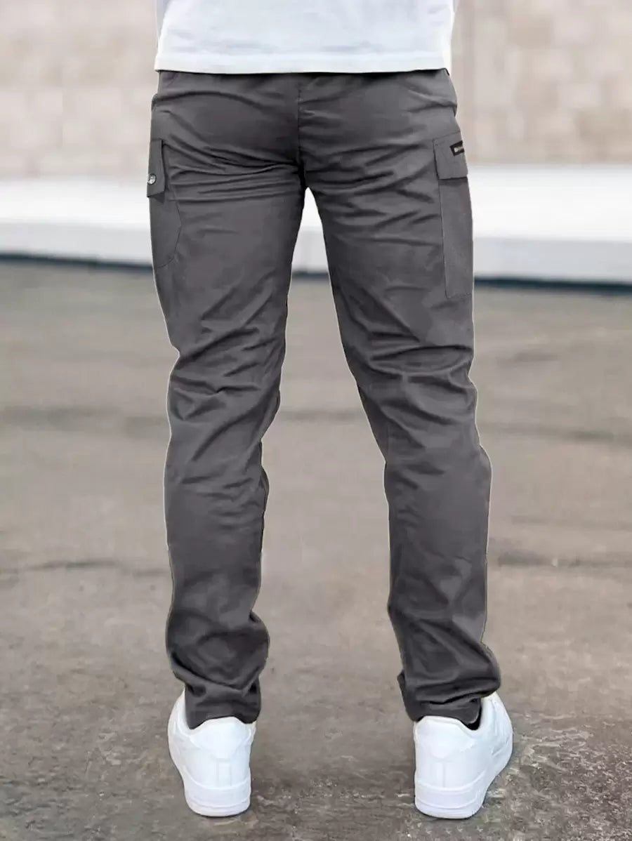 Muške cargo pantalone sa perticom u struku