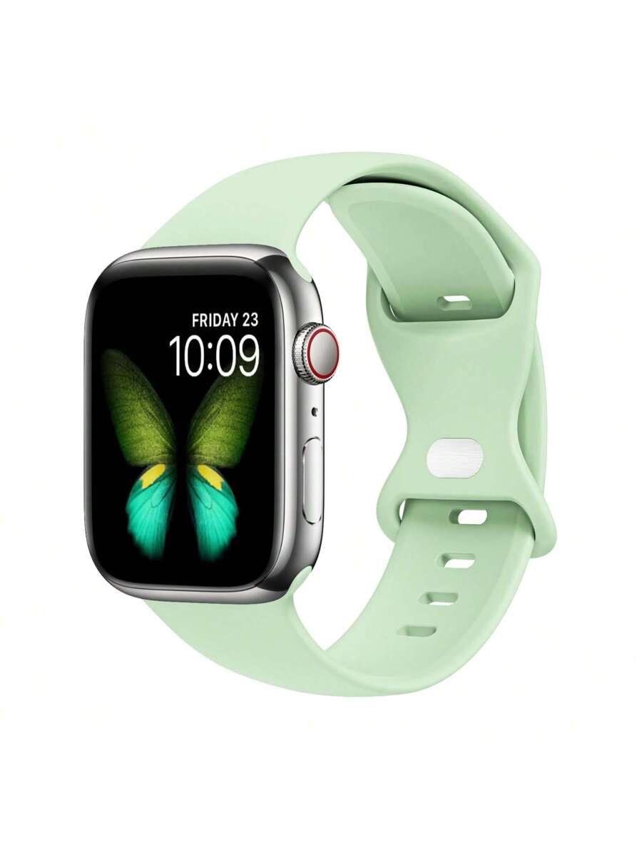 Unisex modni ležerni kaiš za sat od silikona , kompatibilan sa Apple Watch 38mm 40mm 41mm 45mm 46mm 44mm 49mm