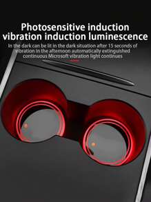 2pcs Car LED Lighting Cup Mats, 7-Color Changing Cup Pads USB Powered Non-Slip Coasters (Cup Mat Diameter Approx. 6.8cm/2.68in, Suitable For Cup Holders Up To 6.8cm) - Please Check Dimensions Before Purchasing