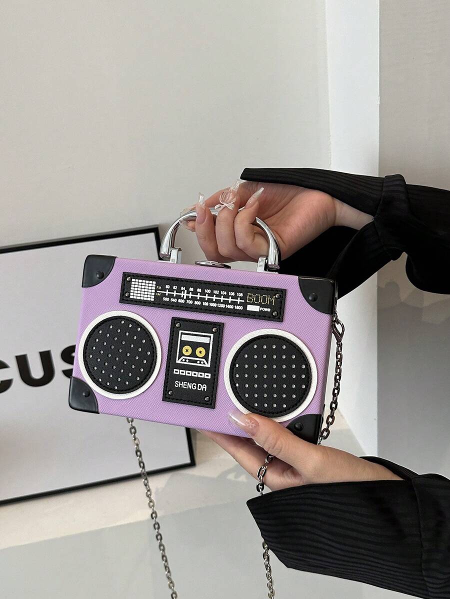 Torba u obliku radija moderan ženski modni dodatak