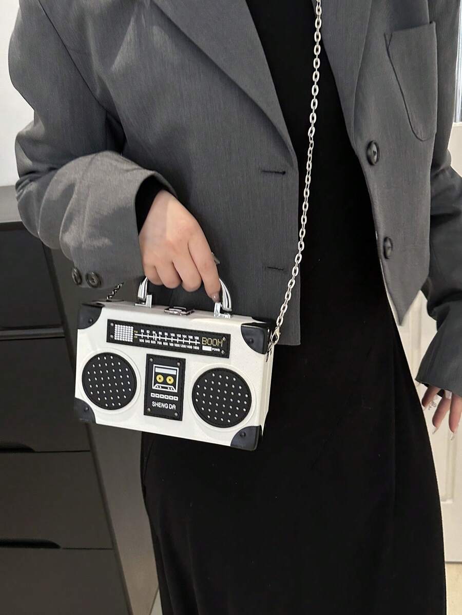 Torba u obliku radija moderan ženski modni dodatak