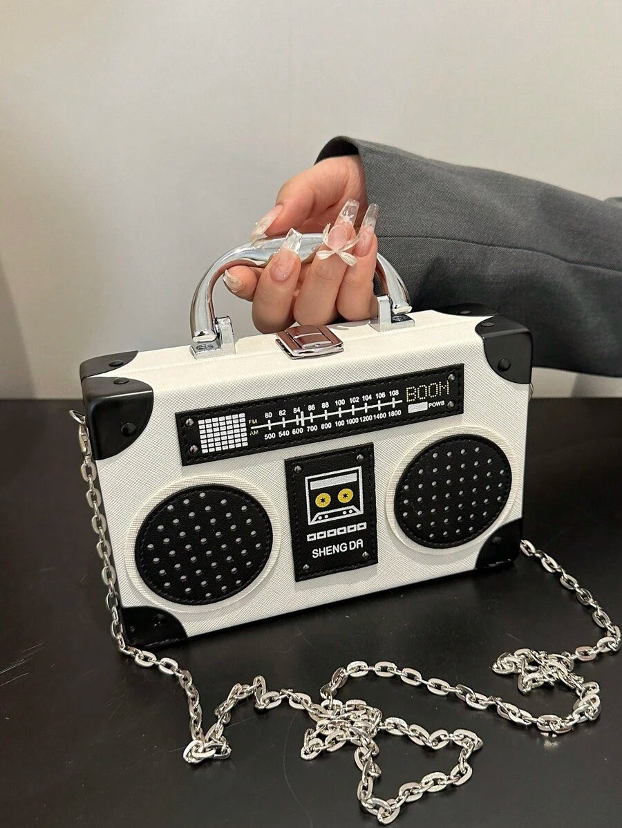 Torba u obliku radija moderan ženski modni dodatak