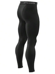 Muške helanke za teretanu , elastične, prozračne, kompresione