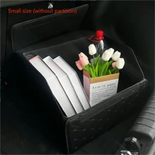 Easypie Selection 1pc Car Trunk Storage Box, Large Capacity, Multi-Function Tool Storage Bag, PU Leather Folding Organizer, Emergency Storage Box