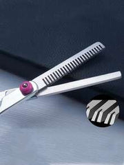 1 Set Pet Grooming Scissors + Comb Set, Upward Curved Scissors, For Skin