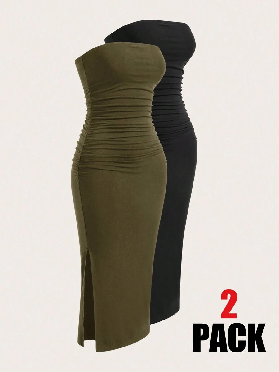 Dvodelni Set – Elegantna Letnja Haljina