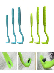3-Piece PP Multicolor Pet Flea Remover Tool Set Suitable For Cats And Dogs To Remove Ticks