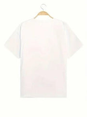 By God Spoiled By My Husband Letter Women Short Sleeve T-Shirt Casual White Summer