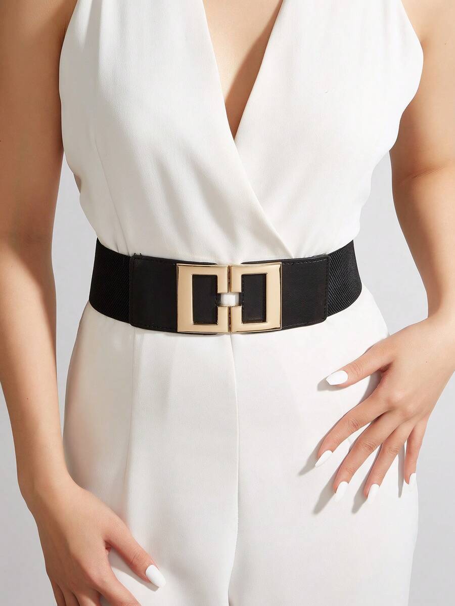Elastični kaiš za struk sa kvadratnom kopčom