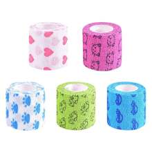 1/5 Roll Vet Wrap Bandage - 4.5m/177 Inches, Compression Bandage Suitable For Pets, Fingers, Sports And More!