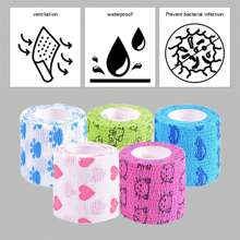 1/5 Roll Vet Wrap Bandage - 4.5m/177 Inches, Compression Bandage Suitable For Pets, Fingers, Sports And More!
