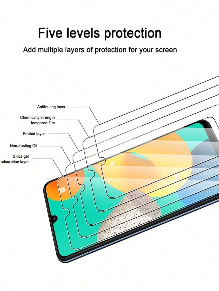 3 kom. kaljeno staklo za ekran kompatibilno sa Samsung Galaxy S26/iPhone 17/Xiaomi 17T/Huawei/Honor 600lite