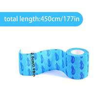 1/5 Roll Vet Wrap Bandage - 4.5m/177 Inches, Compression Bandage Suitable For Pets, Fingers, Sports And More!