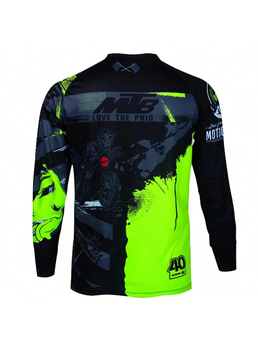 Muški dugački motocross biciklistički dres