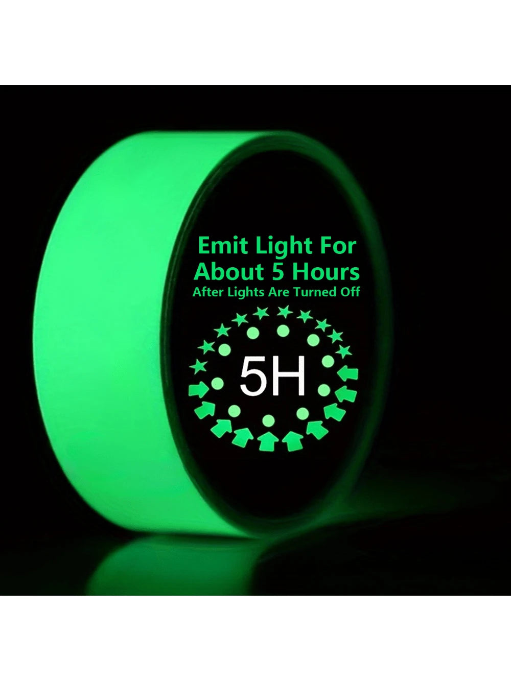 Luminescentna fluorescentna traka za dekoraciju i označavanje