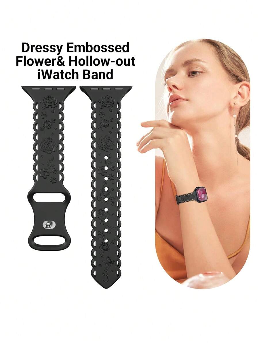 2 komada narukvice za sat sa leopard printom i gravurom, kompatibilna sa Apple Watch 49mm 46mm 45mm 44mm 42mm 41mm 40mm 38mm