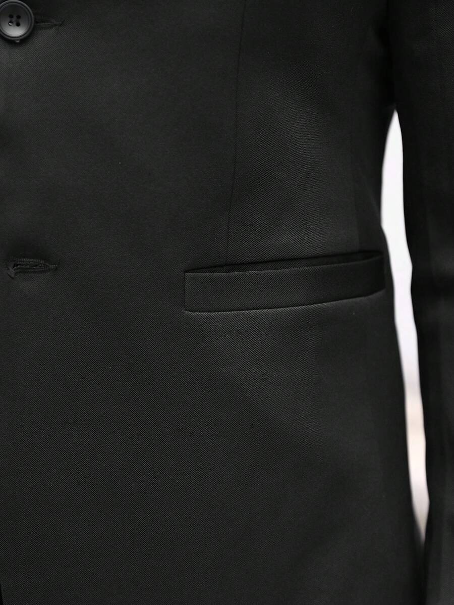 Muški set od sakoa i pantalona, slim fit, klasičan luksuzni stil, formalni, Old Money