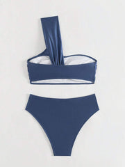 Costavie Ženski Minimalistički Asimetrični Kupaći Set