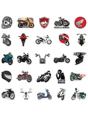 50 komada vintage nalepnica motocikli , vodootporne
