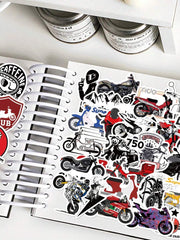 50 komada vintage nalepnica motocikli , vodootporne