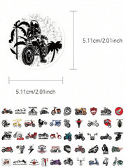 50 komada vintage nalepnica motocikli , vodootporne