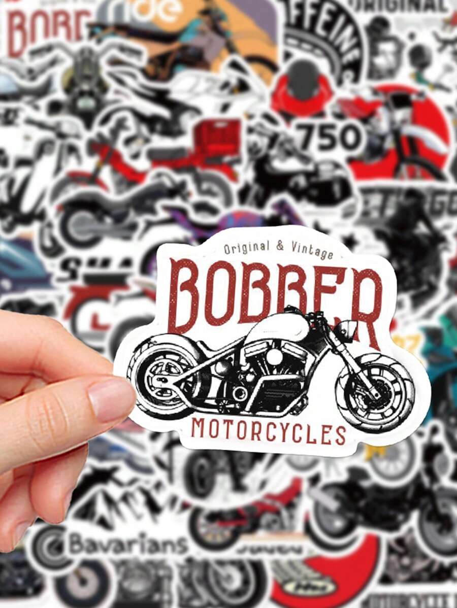 50 komada vintage nalepnica motocikli , vodootporne