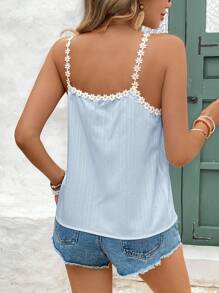 SHEIN Frenchy Daisy Camisole Tank Top