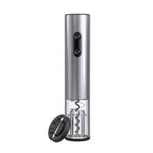 CLITON Electric Wine Bottle Opener, Battery Powered Automatic Bottle Opener, Gift For Wine Lovers, Suitable For Both Men And Women (Black)