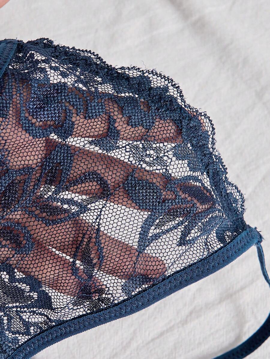 5 kom/pakovanje seksi ženske gaćice G-string od čipke, prozračne i udobne