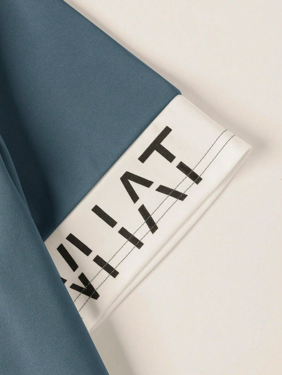 Muški ležerni set kratkih rukava i šorts, minimalistička moda