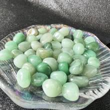 100g High Quality Natural Smooth Green Donglinggun Pebbles, Suitable For Succulent Planters, Cacti, Bonsai, Vase Filler, Potted Plants, Aquarium And Glass Containers. Ideal For Home Decor And Creative Indoor/Outdoor Design.