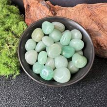 100g High Quality Natural Smooth Green Donglinggun Pebbles, Suitable For Succulent Planters, Cacti, Bonsai, Vase Filler, Potted Plants, Aquarium And Glass Containers. Ideal For Home Decor And Creative Indoor/Outdoor Design.