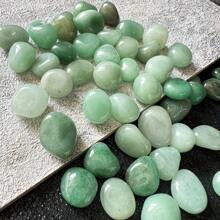 100g High Quality Natural Smooth Green Donglinggun Pebbles, Suitable For Succulent Planters, Cacti, Bonsai, Vase Filler, Potted Plants, Aquarium And Glass Containers. Ideal For Home Decor And Creative Indoor/Outdoor Design.