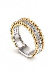 Ženski prsten sa kubnim cirkonom