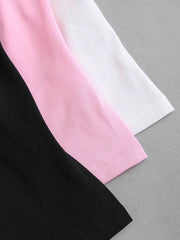 Sweetra Ženska Letnja Majica – Kvadratni Izrez, Nabran Slim Fit Casual Top