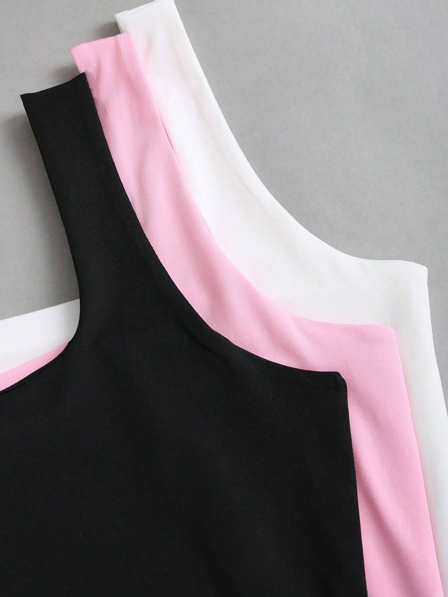 Sweetra Ženska Letnja Majica – Kvadratni Izrez, Nabran Slim Fit Casual Top