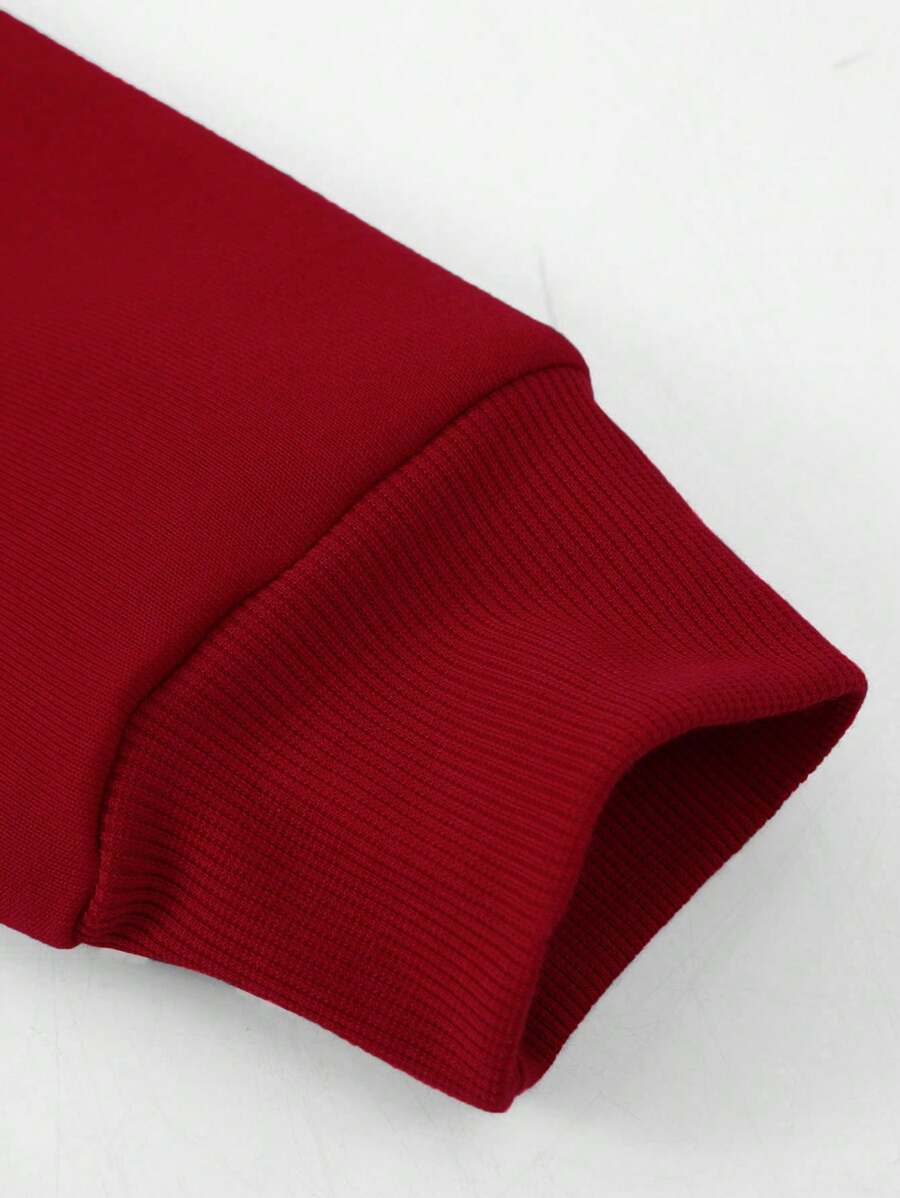 Muški ležerni set od 2 komada sa printom, dukserica sa kapuljačom na pertle i pantalone