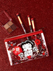 Betty Boop 1 kom set lagane kozmetičke torbe od poliesterskih vlakana sa štampanim crtanim uzorkom