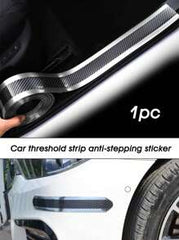 Car Door Sill Anti-Scratch Sticker And Car Bumper Anti-Collision Sticker With Carbon Fiber Pattern 5*100cm/1 Roll