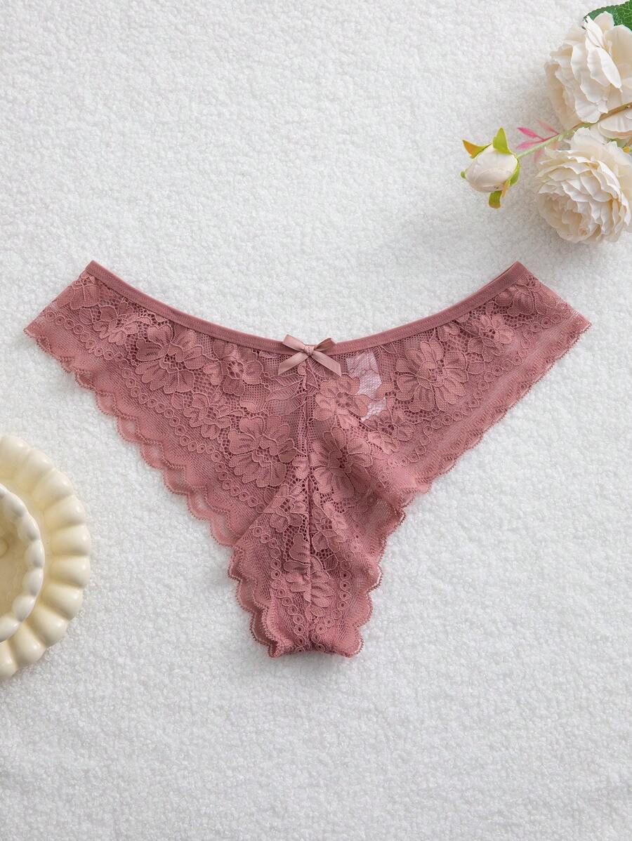 Elegantne ženske čipkaste gaćice trouglastog kroja, višebojne, 7 kom/set, seksi donji veš