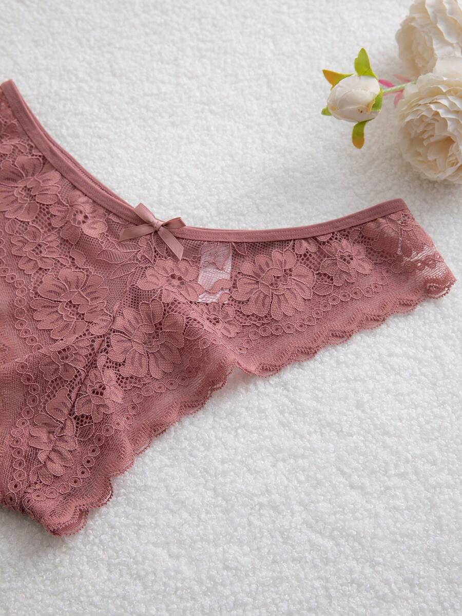 Elegantne ženske čipkaste gaćice trouglastog kroja, višebojne, 7 kom/set, seksi donji veš
