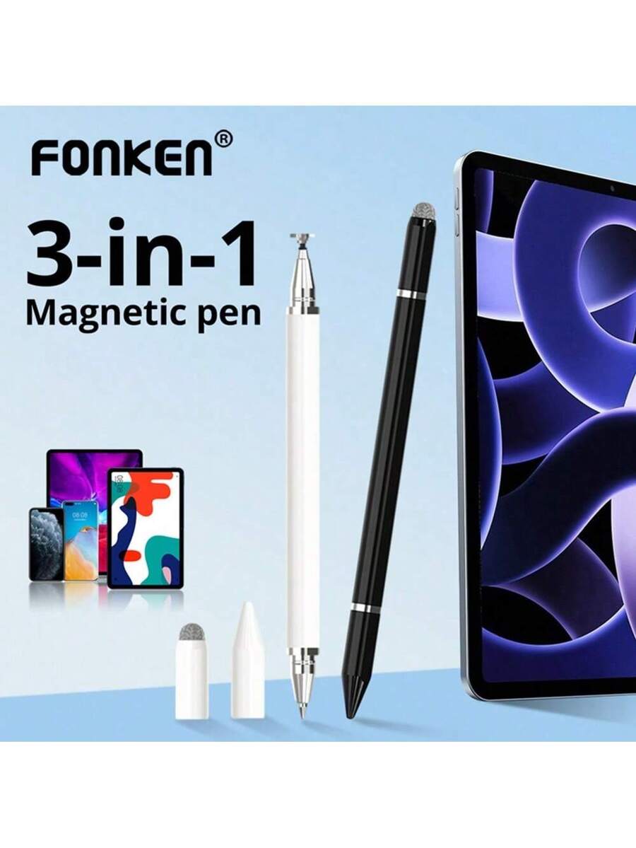 3-u-1 magnetna univerzalna olovka za ekran, pogodna za Android, tablete i pametne telefone