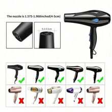 1pc Foldable Silicone Hair Dryer Diffuser Hood, Universal Hair Dryer Cap For Blow Drying And Curling, Hair Styling Tool(The Nozzle Is 1.575-1.968inched(4-5cm))