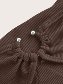 SHEIN LUNE Back Metal Buckle Strap Camisole