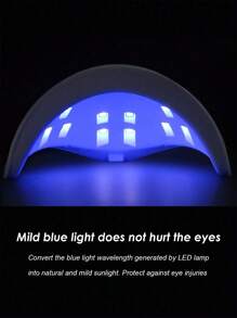 LED Portable Nail Dryer, Gel Nail Polish Curing Lamp, Professional Nail Art Tool, Home Salon Nail Dryer
