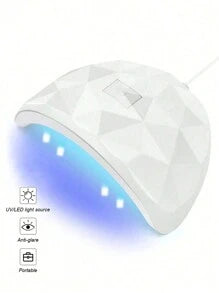 LED Portable Nail Dryer, Gel Nail Polish Curing Lamp, Professional Nail Art Tool, Home Salon Nail Dryer