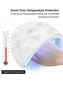 LED Portable Nail Dryer, Gel Nail Polish Curing Lamp, Professional Nail Art Tool, Home Salon Nail Dryer