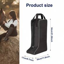 1pc Equestrian Riding Boots Carrying Case/Bag