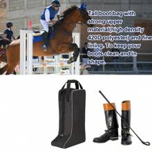 1pc Equestrian Riding Boots Carrying Case/Bag