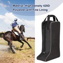 1pc Equestrian Riding Boots Carrying Case/Bag